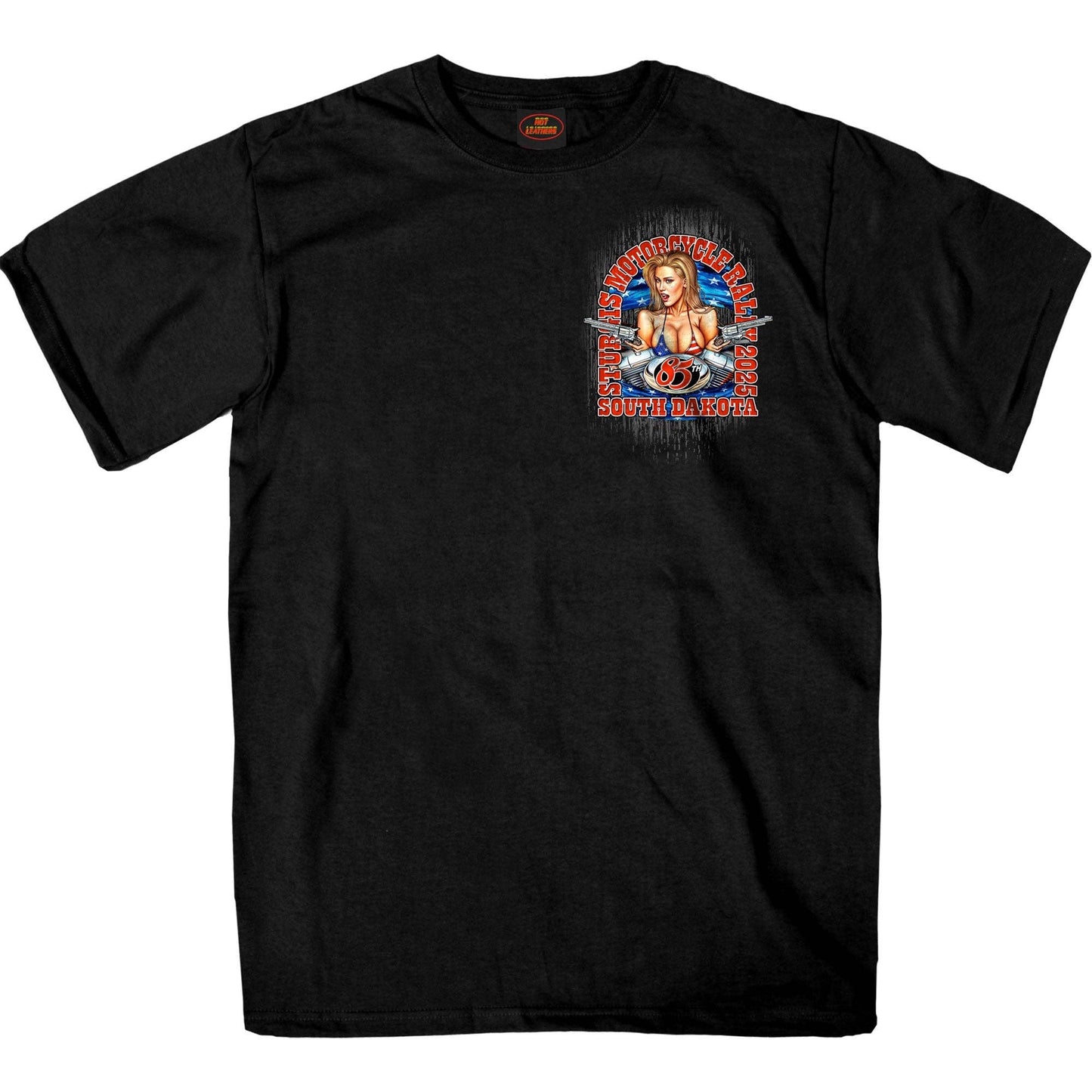 2025 STURGIS PIN UP MOTORCYCLE RALLY TSHIRT